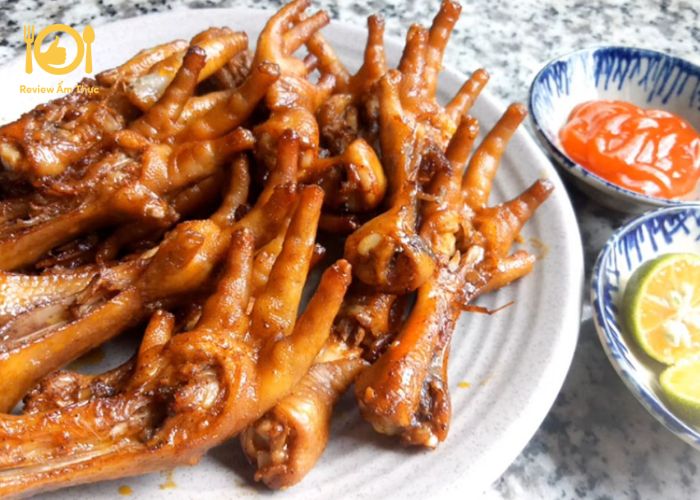 Chân gà nướng chao lạ miệng, hao cơm