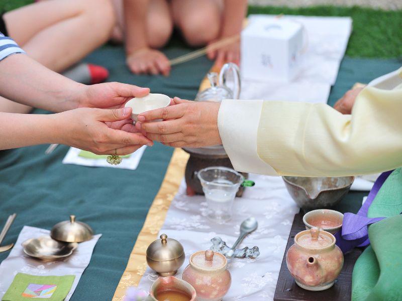 Những nghi thức trong trà đạo Hàn Quốc